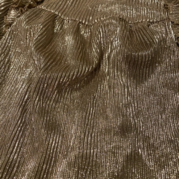 Baby H&M shiny gold dress - Picture 5 of 5